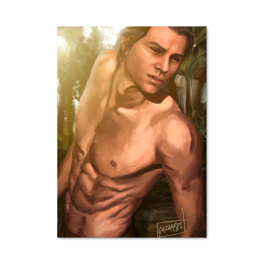 Poster Connor dans la Jungle – affiche Assassin's Creed